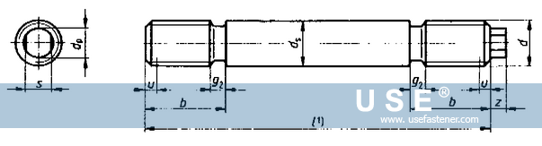 DIN 2509 - Double end studs